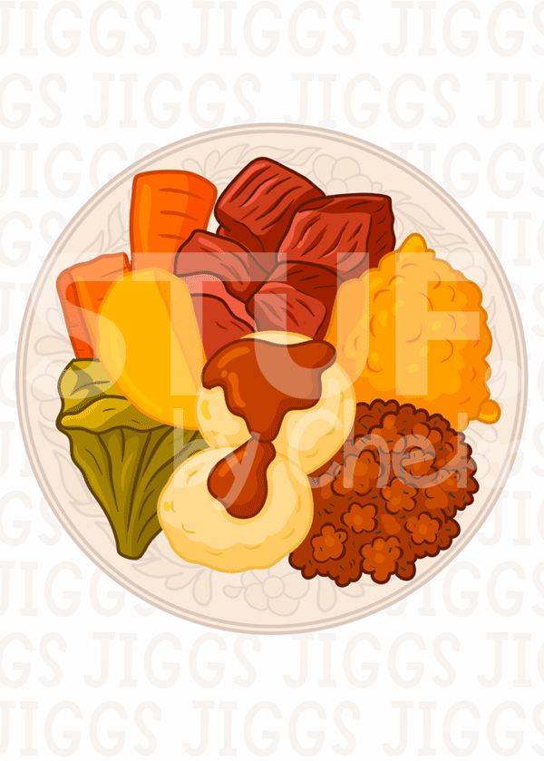 Newfoundland Jiggs Dinner and Cold Plate Art Prints - Set of 2 - Image 7