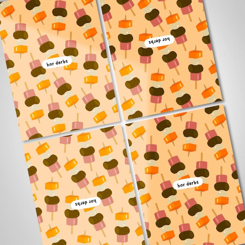 Newfoundland "Hor Derbs" Appetizer Art Print - Image 4