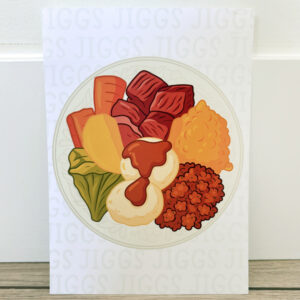 Newfoundland Jiggs Dinner Art Print