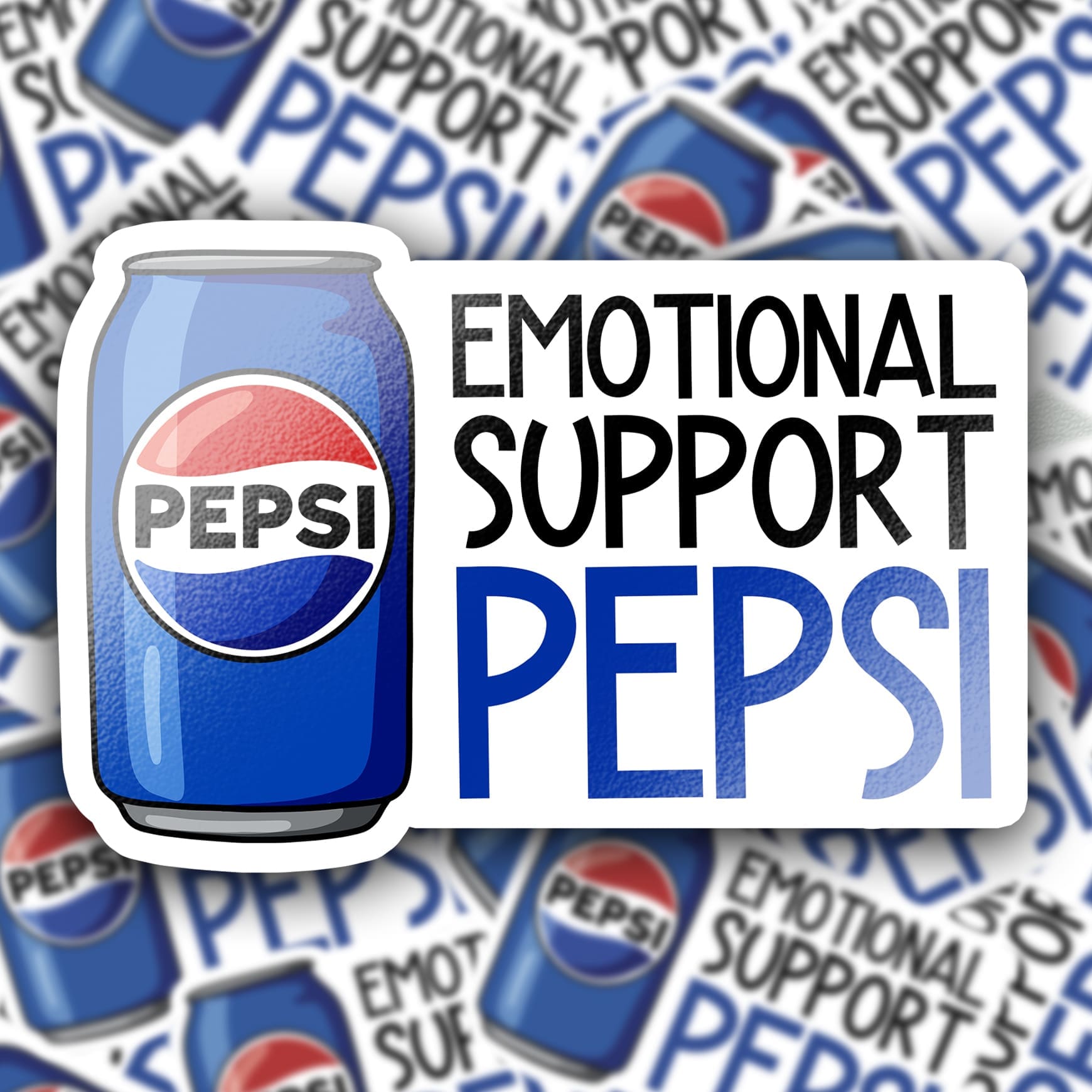 Emotional Support Diet Pepsi, Pepsi Cola Stickers - Image 5