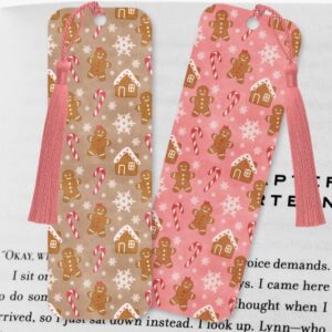 Gingerbread Cuties, Double-sided Bookmarks Set of 2