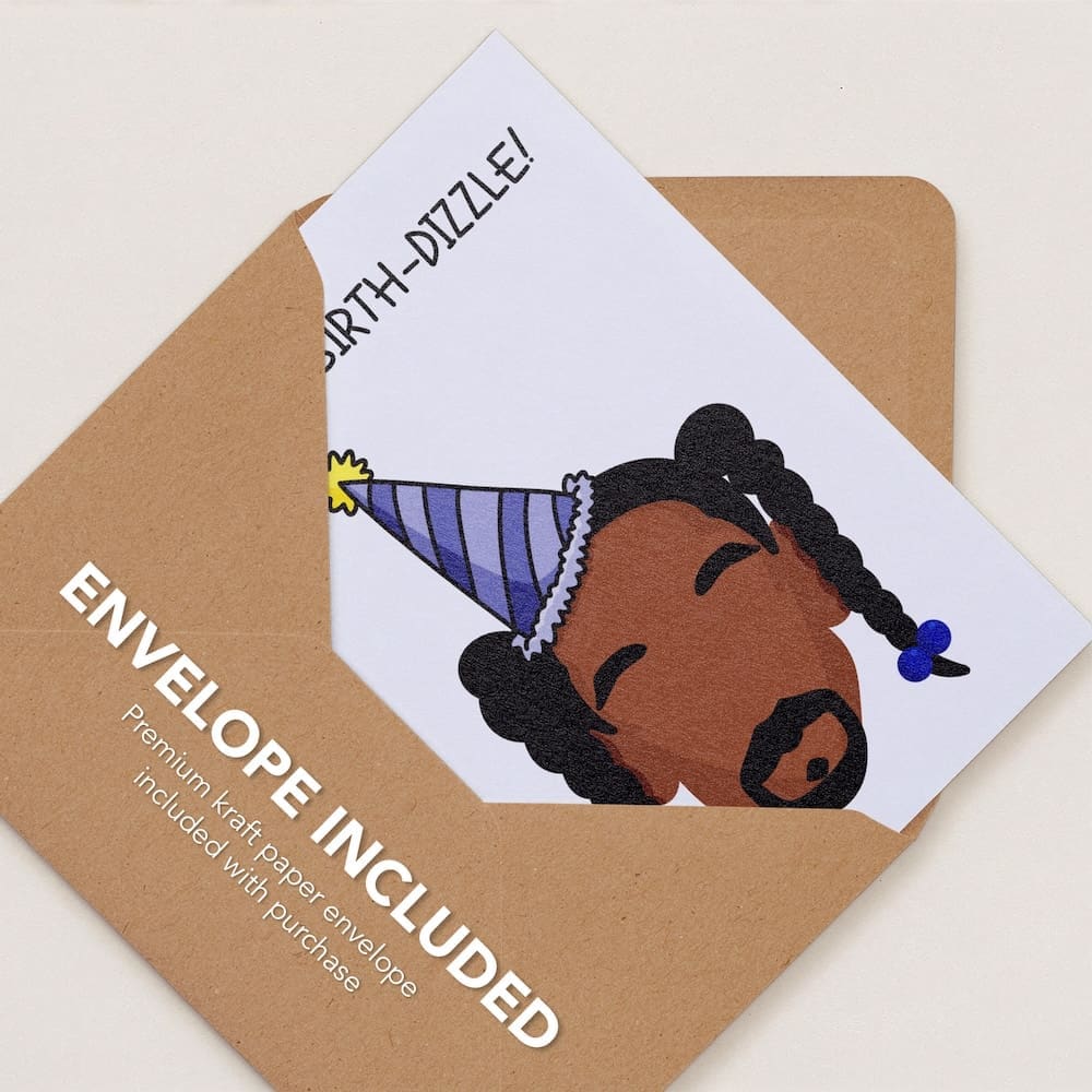 'Happy Birth-dizzle' Snoop Dogg Greeting Card - Image 4