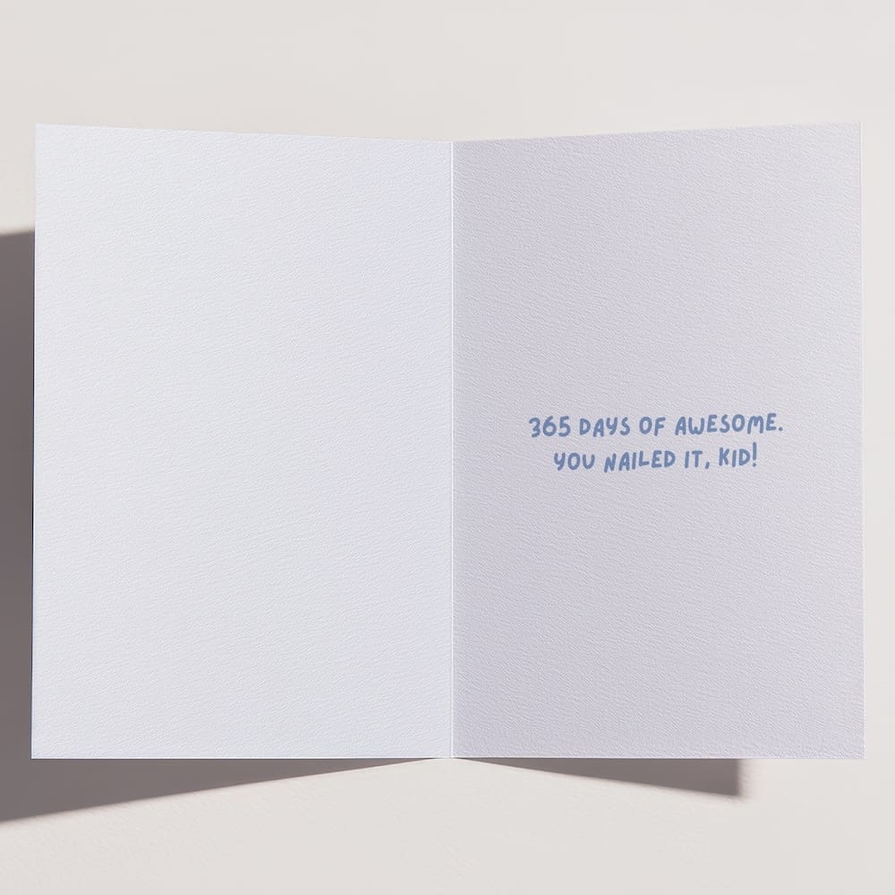 'Have A One-derful Birthday' 1 Year Birthday Card - Image 3