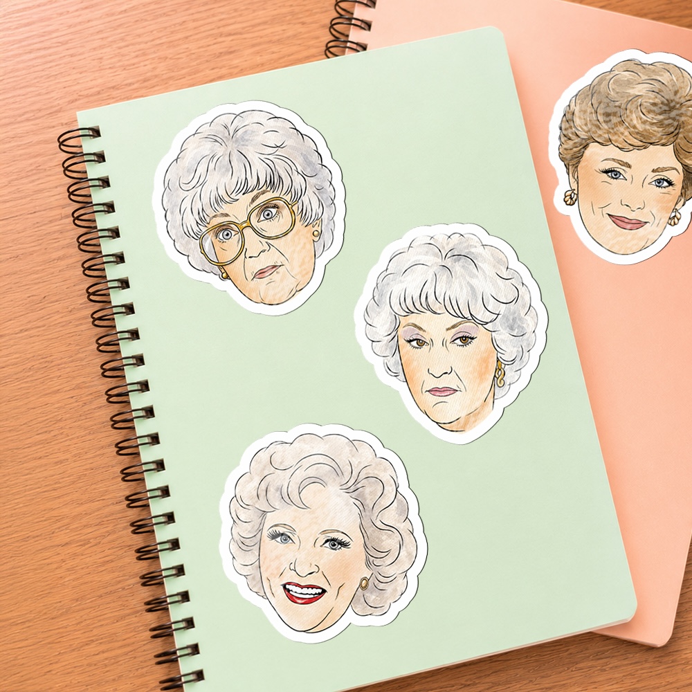 Golden Girls Stickers - Set of 4 or Individuals - Image 5